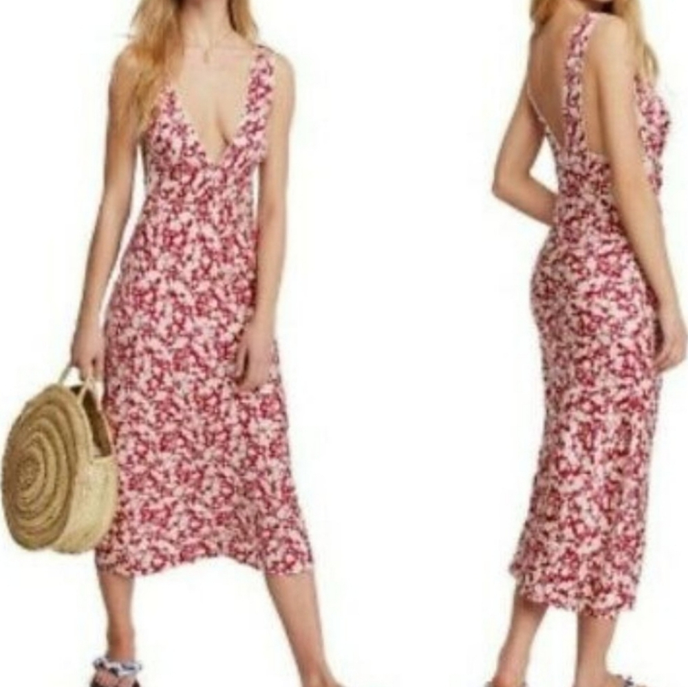 FREE PEOPLE Midi Dress - Picture 3 of 12